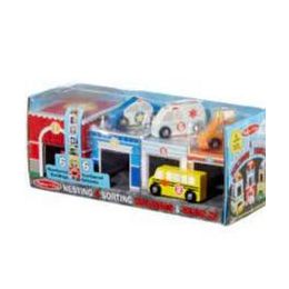 Melissa & Doug Nest & Sort Building/Vehicles