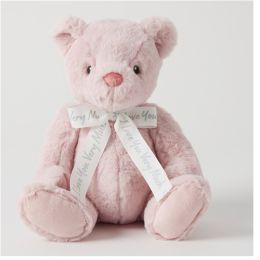 Jiggle & Giggle I Love You Very Much Pink Bear Medium