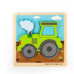 Big Jigs Chunky Lift Out Puzzle Tractor