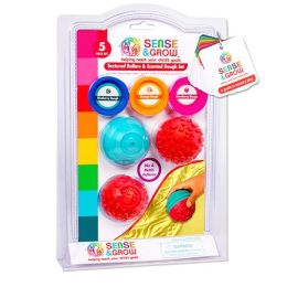 Sense & Grow Textured Rollers & Scented Dough Set (d)