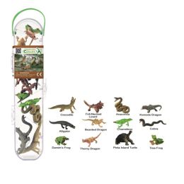 Collecta Gift Set Tube Mini Reptiles & Amphibians 12pc