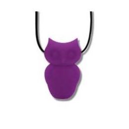 Jellystone Chewable Pendant Owl Purple Grape