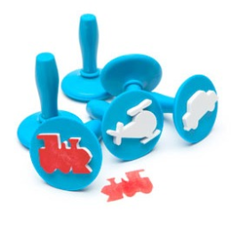 Paint/Dough Stampers Transport Set 6