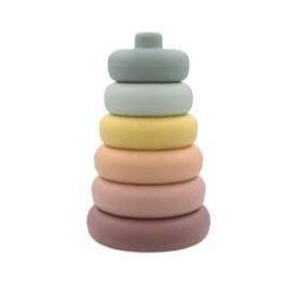 Playground Silicone Ring Stacking Tower Multi