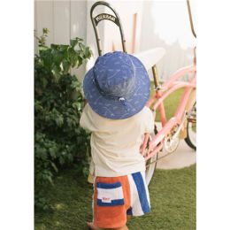 Acorn Gone Fishing Wide Brim Bucket Hat Small 50cm