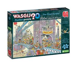 Wasgij 1000pc Retro Mystery #8 The Final Hurdle