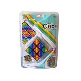 Pixel Rainbow Cube Puzzle