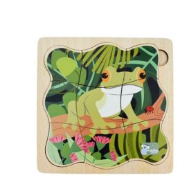 Bush Buddies Life Cycle Layer Puzzle Frog