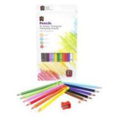 Jumbo Triangular Coloured Pencils