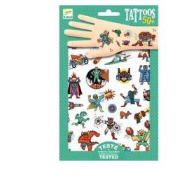 Djeco Tattoos Heroes & Villains