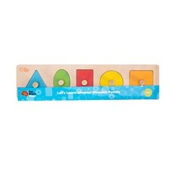 Fat Brain Let's Learn Shapes Wooden Puzzle