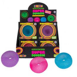 Smoosho's Super Squeeze Glow-in-the-dark Doughnut