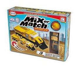 Magnetic Mix Or Match Vehicles Construction