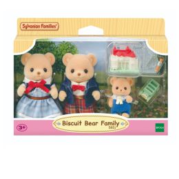 Sylvanian Families Biscuit Bear Family