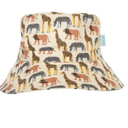 Acorn Safari Broad Wide Brim Bucket Hat Small