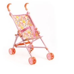 Djeco Pomea Flower Doll Umbrella Stroller