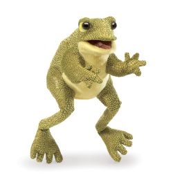 Folkmanis Funny Frog Hand Puppet