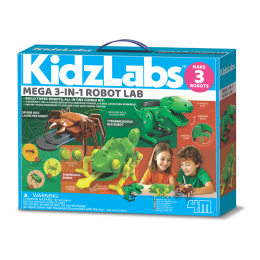 4m KidzLabs Mega 3 in 1 Robot Lab