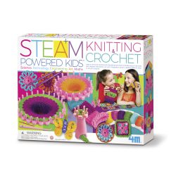 4m STEAM Powered Kids Knitting & Crochet