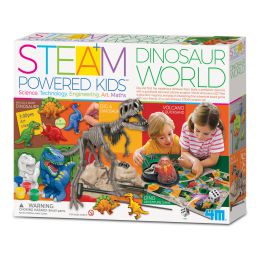 4m Steam Powered Kids Dinosaur World