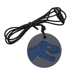 Jellystone Chewable Pendant Dino Grey