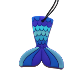 Jellystone Chewable Pendant Mermaid Tail Ocean