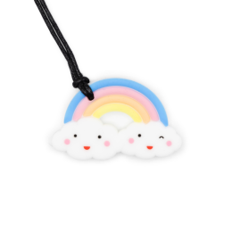Jellystone Chewable Pendant Rainbow Pastel
