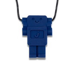 Jellystone Chewable Pendant Robot School Blue
