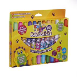 Little Brian Flip Paint Sticks 12 pk