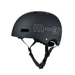 Micro Helmet Black W/led Light Small