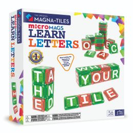 Magna-Tiles MicroMags Learn Letters