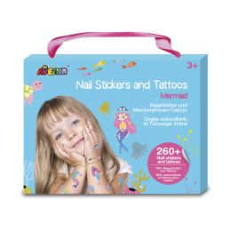 Avenir Nail Stickers & Tattoos Mermaid