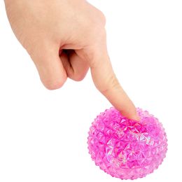 J'adore Spiky Orb Squishy Ball Pink