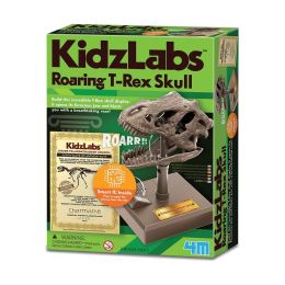 4m Kidz Lab Roaring T-rex Skull