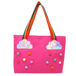 Rainbow Magic Tote Bag Hot Pink
