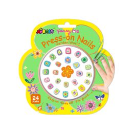 Avenir Press On Nails Garden World