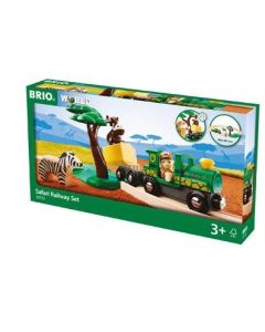 Brio Safari Railway Set 17pc