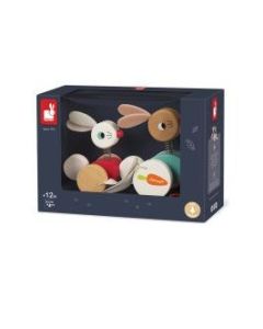 Janod Pull Along Rabbits