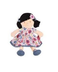 Bonikka Doll Flower Lilac Black Hair