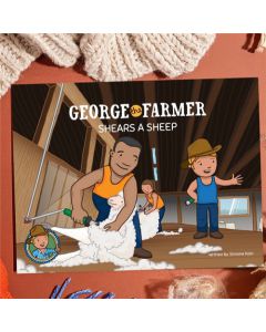 George The Farmer Shears The Sheep