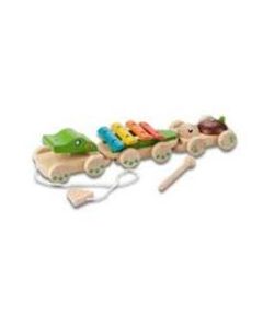 Everearth Pull Along Musical Crocodile
