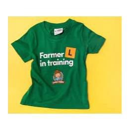 George The Farmer In Training Cotton T-Shirt Size 4 (d)