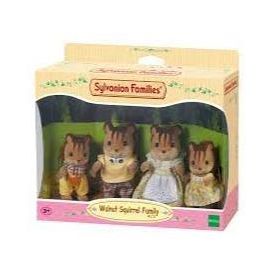 Sylvanian Walnut Squirrel Family