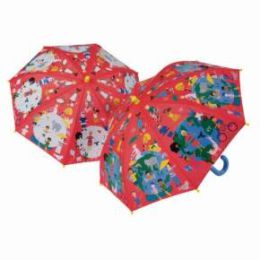 Floss & Rock Colour Change Umbrella Children Of The World (d)