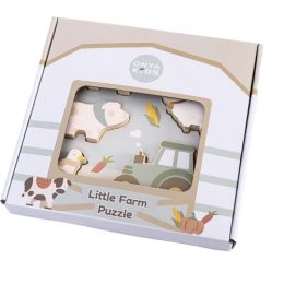 Onya Kids Wooden Farm Puzzle