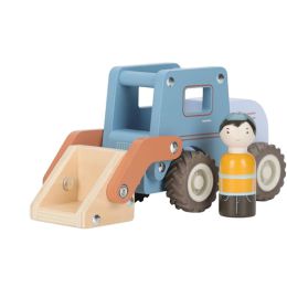 Little Dutch Wooden Bulldozer