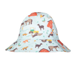 Acorn Farmyard Wide Brim Infant Hat 0-9m