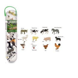 Collecta Gift Set Tube Mini Farm Animals 12pc