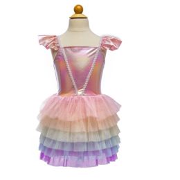 Great Pretenders Rainbow Ruffle Tutu Dress 5-6