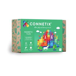 Connetix Magnetic Tiles Rainbow Creative Pack 102pc (d)